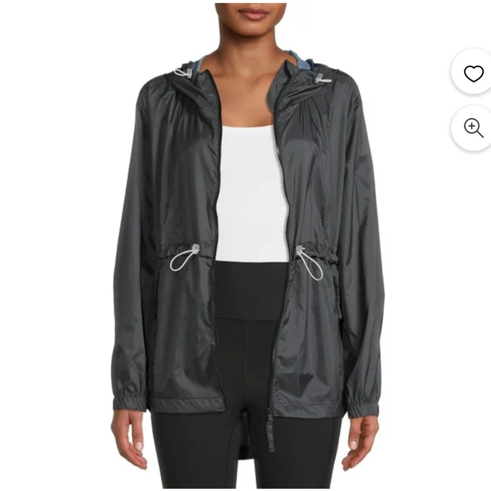 Avia Charcoal Hooded Jacket